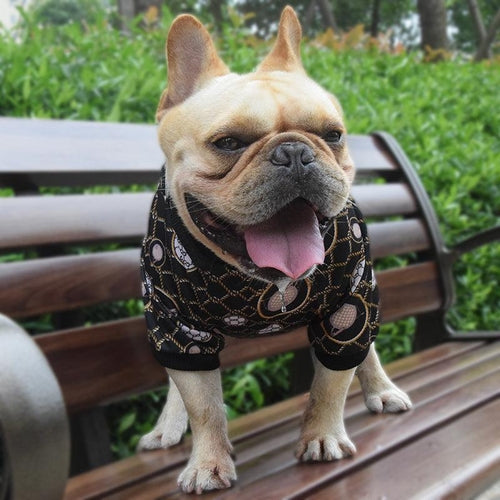 Personalized Pet Fashion: Customizable Bag Print Dog Clothes For
