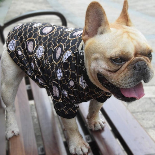 Personalized Pet Fashion: Customizable Bag Print Dog Clothes For