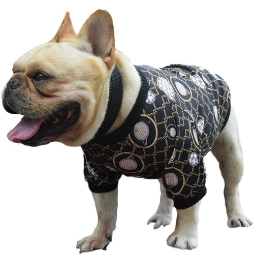 Personalized Pet Fashion: Customizable Bag Print Dog Clothes For