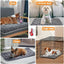 Winter Self Pet Warming Pad for Small/Large Dog Cat, Warming Cat Bed Cat Mat Thermal Pet Bed Mat, for Large Dog Non-Electric Self-Warming Dog Crate Pad for Outdoor Indoor 114.3cm x 71.12cm.