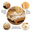 Pet Bed with Bear-Shaped Bedspread