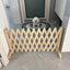 Wooden Pet Fence, Extendable Dog Gate for Indoor Safety Barrier - Suitable for Home, Bedroom, Doorway & Stairs - Easy to Install, 119.99/159.99/200.0 cm, Ideal for Small Dogs in All Seasons (Spring, Summer, Autumn, Winter)