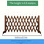 Wooden Pet Fence, Extendable Dog Gate for Indoor Safety Barrier - Suitable for Home, Bedroom, Doorway & Stairs - Easy to Install, 119.99/159.99/200.0 cm, Ideal for Small Dogs in All Seasons (Spring, Summer, Autumn, Winter)