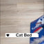 Rectangular Fully Enclosed Cat Bed with Snack Box Design