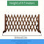 Wooden Pet Fence, Extendable Dog Gate for Indoor Safety Barrier - Suitable for Home, Bedroom, Doorway & Stairs - Easy to Install, 119.99/159.99/200.0 cm, Ideal for Small Dogs in All Seasons (Spring, Summer, Autumn, Winter)