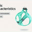 Adjustable Cat Harness with Reflective Strap, Soft Breathable Vest for Walking, Escape-Proof, Polyester, Machine Washable, Comfortable Outdoor Cat Gear