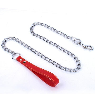 Durable Dog Leash With Anti-Bite Chain - Secure And Stylish Walks For