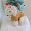 1pc Cute Christmas Deer Design Pet Sweatshirt, Dog And Cat Warm Hoodie, Dog Sweater With Pocket In The Back, Pet Autumn And Winter Clothes For Festival Party Daily Wear for stocking stuffers