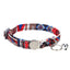 Personalized Cat Collar with Bell Adjustable Dog Neck Strap Fashion Print Puppy Kitten Collars Free Engraved Cat Id Pet Supplies