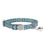 Personalized Cat Collar with Bell Adjustable Dog Neck Strap Fashion Print Puppy Kitten Collars Free Engraved Cat Id Pet Supplies