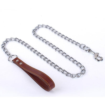 Durable Dog Leash With Anti-Bite Chain - Secure And Stylish Walks For