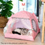 Semi-enclosed Pet Floral Tent