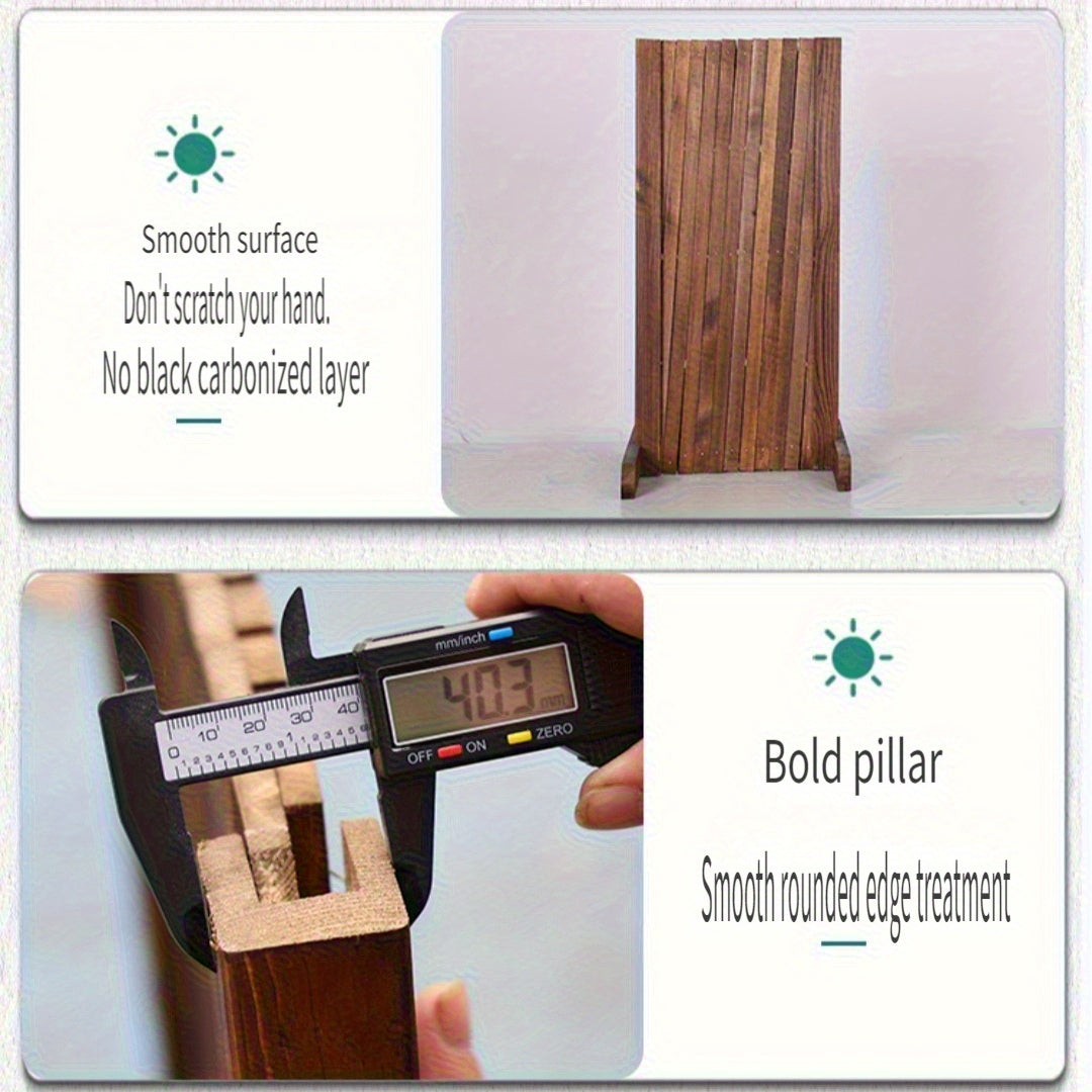 Wooden Pet Fence, Extendable Dog Gate for Indoor Safety Barrier - Suitable for Home, Bedroom, Doorway & Stairs - Easy to Install, 119.99/159.99/200.0 cm, Ideal for Small Dogs in All Seasons (Spring, Summer, Autumn, Winter)