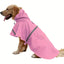 Reflective Waterproof Dog Raincoat - Stylish Hooded Pet Cape for All Breeds, Comfortable & Dry on Rainy Days
