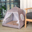 Semi-enclosed Pet Floral Tent